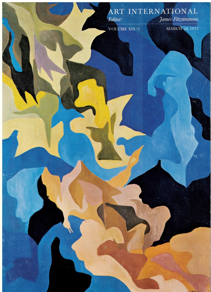 FITZSIMMONS, JAMES [EDITOR ] - Art International. Volume XIX / 3 March 20 1975