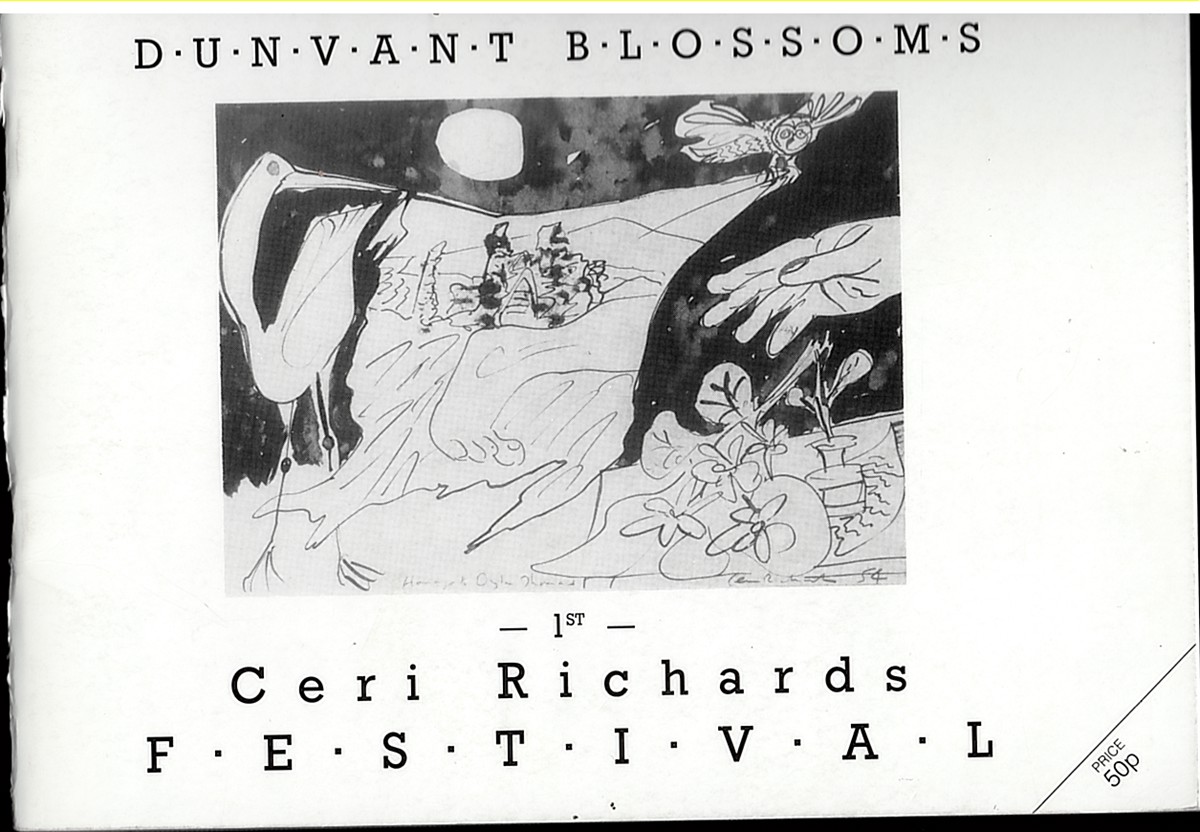 DUNVANT BLOSSOMS : 1st CERI RICHARDS FESTIVAL.