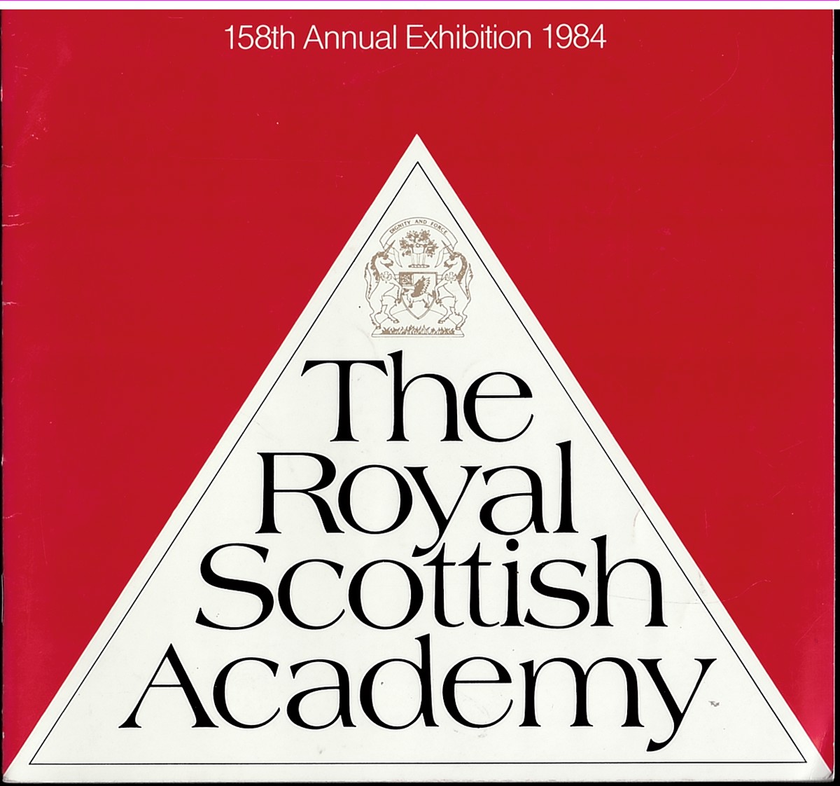THE ROYAL SCOTTISH ACADEMY 158th Annual Exhibition 1984