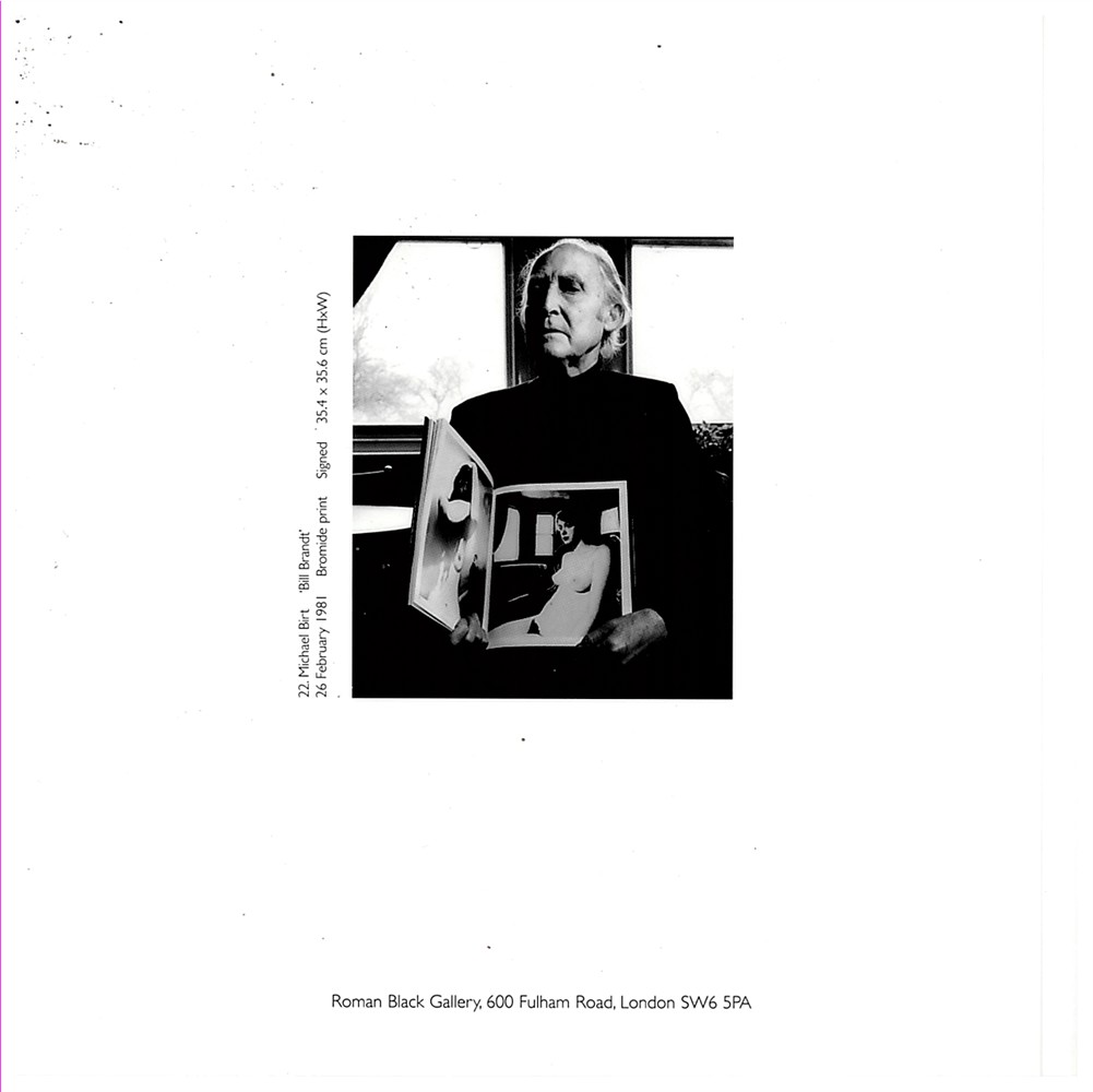 ROMAN BLACK GALLERY - Bill Brandt Photographs 1930 - 1976