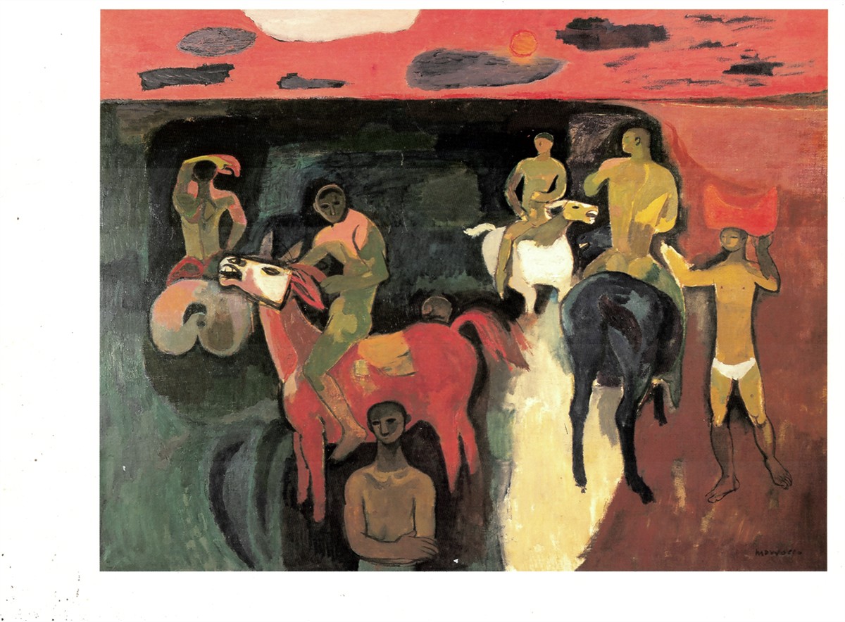 MCCLURE, DAVID - Alberto Morrocco. Rsa. Rsw. Paintings from the Artist's Studio. 30 November - 24 December 1990