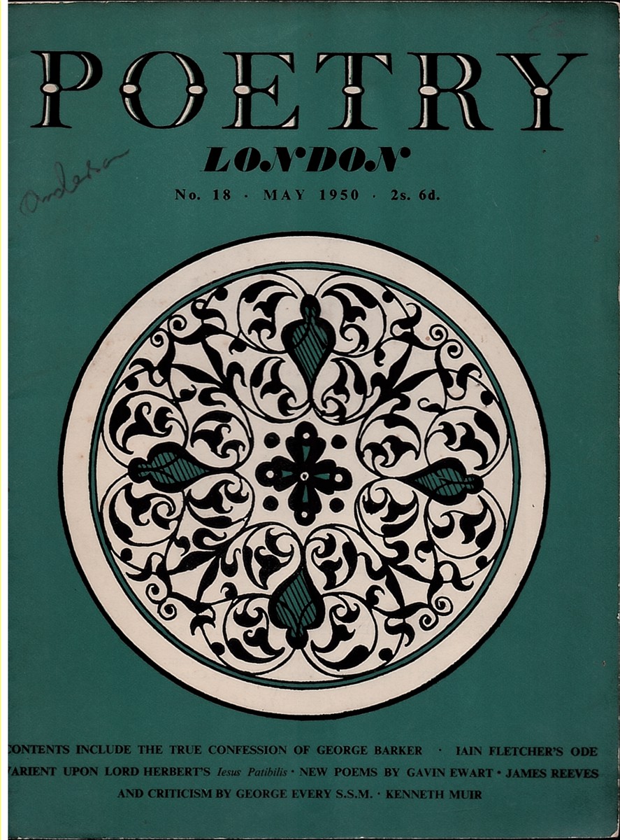 POETRY LONDON Volume No 18 May 1950