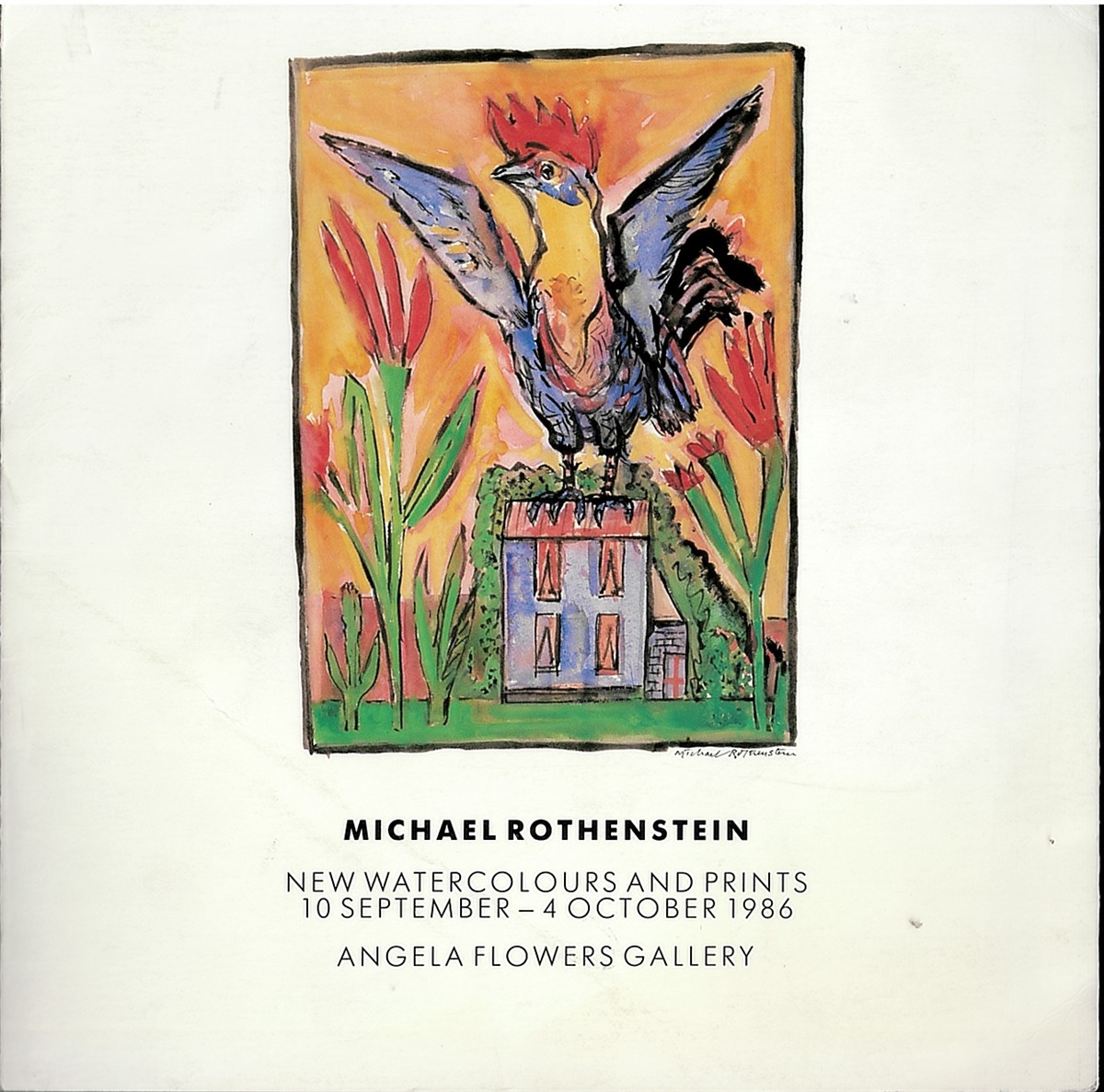 Michael Rothenstein. New Watercolours and Prints. 10 September - 4 October 1986