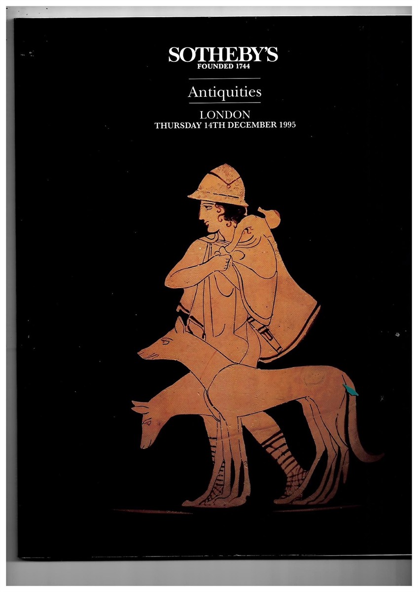 SOTHEBY'S - Antiquities Sale No 5697 December 14 1995.