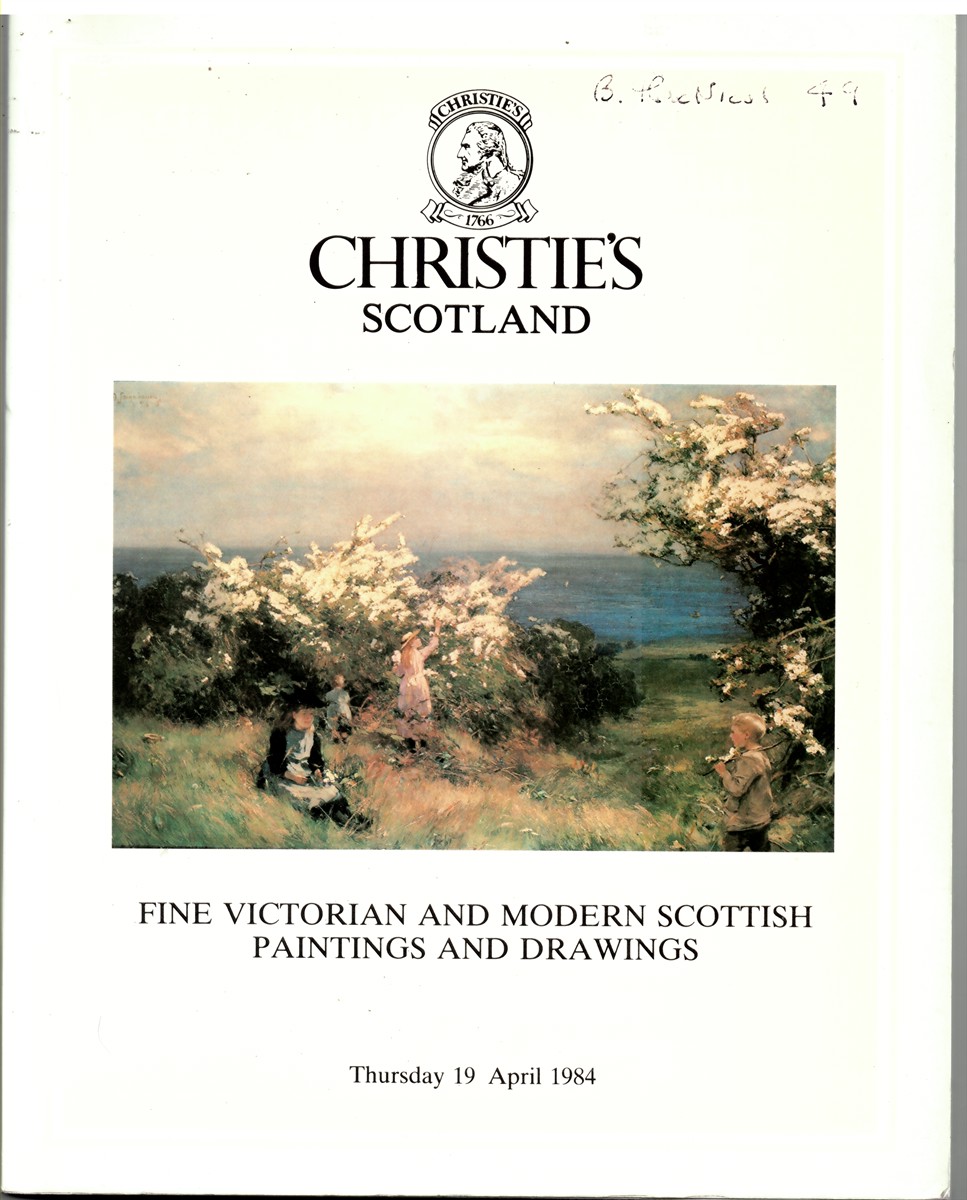 CHRISTIE'S SCOTLAND - Fine Victorian and Modern Scottish Paintings and Drawings the Keith Collection Part 1. 19 April 1984