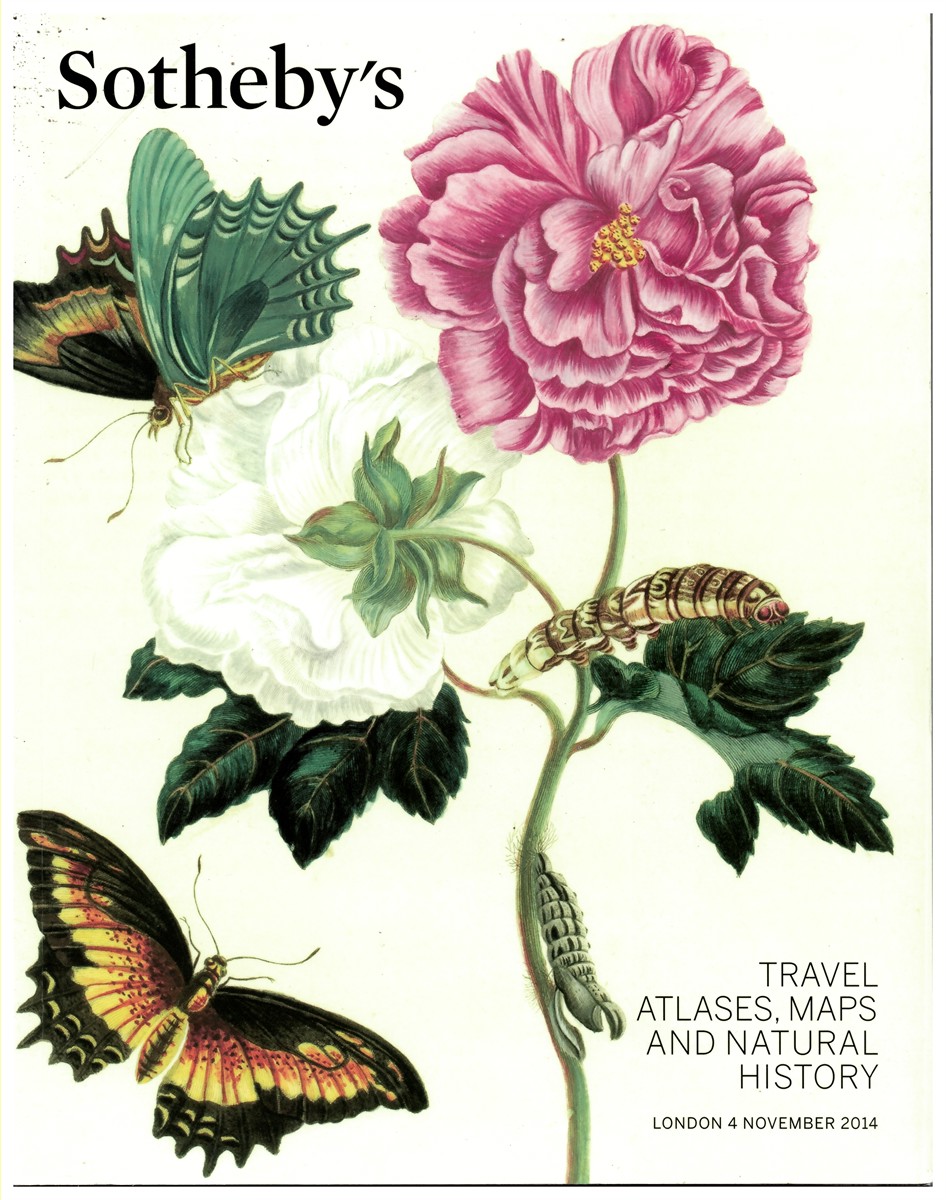 SOTHEBY'S - Travel, Atlases, Maps and Natural History. London 4 November 2014
