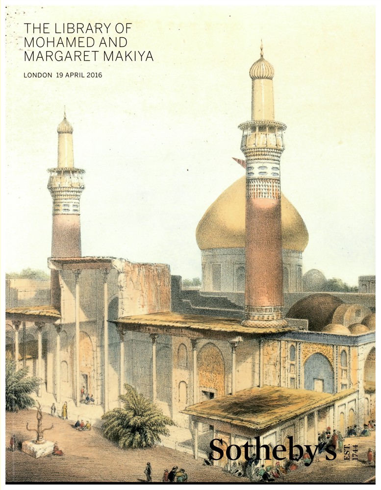 SOTHEBY'S - The Library of Mohamed and Margaret Makiya. London 19 April 2016