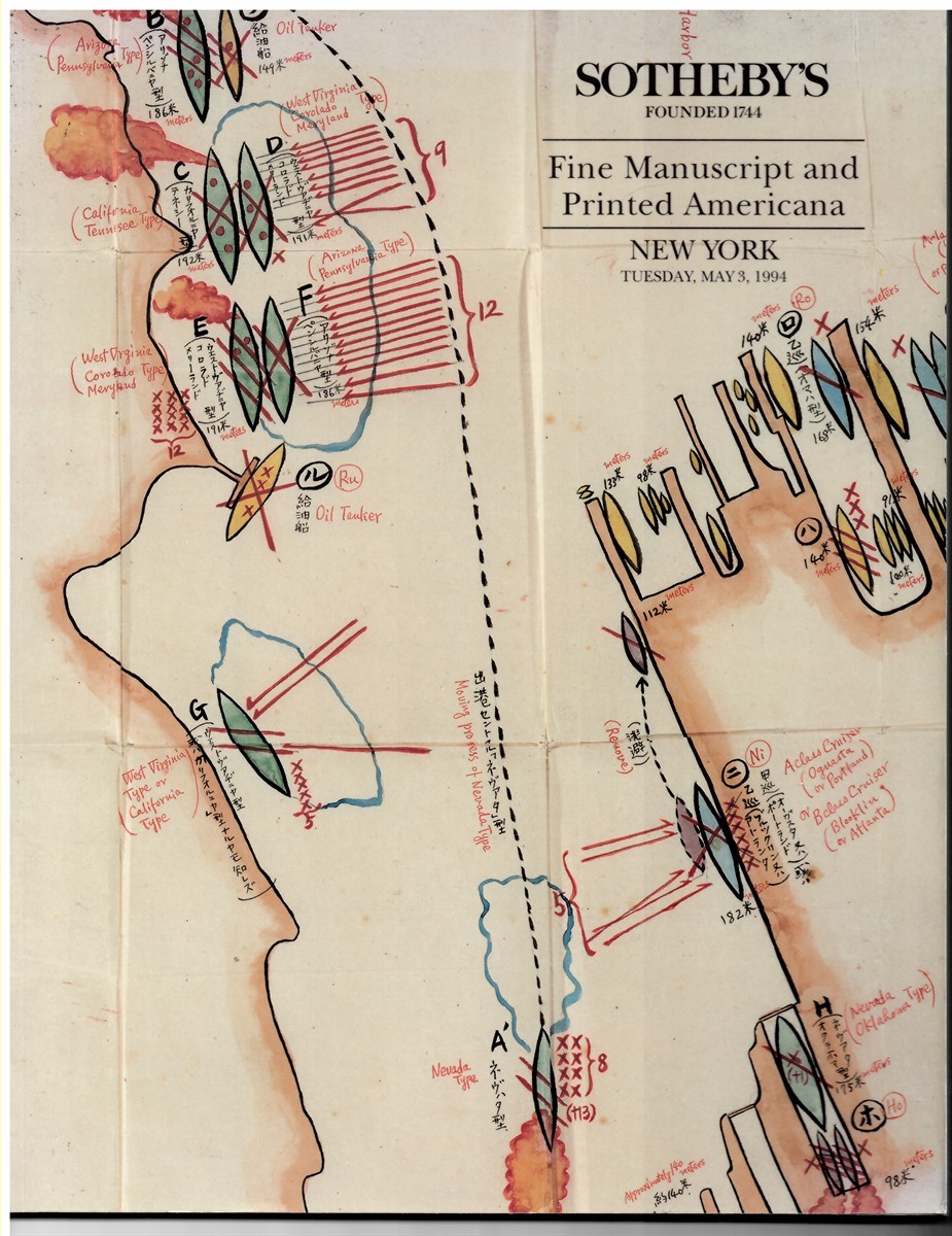 SOTHEBY'S - Fine Manuscript and Printed Americana. New York. Tuesday, May 3, 1994