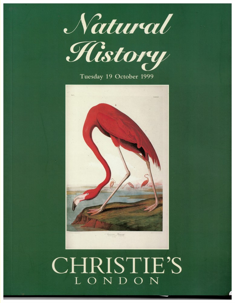 CHRISTIE'S - Natural History. Tuesday 19 October 1999