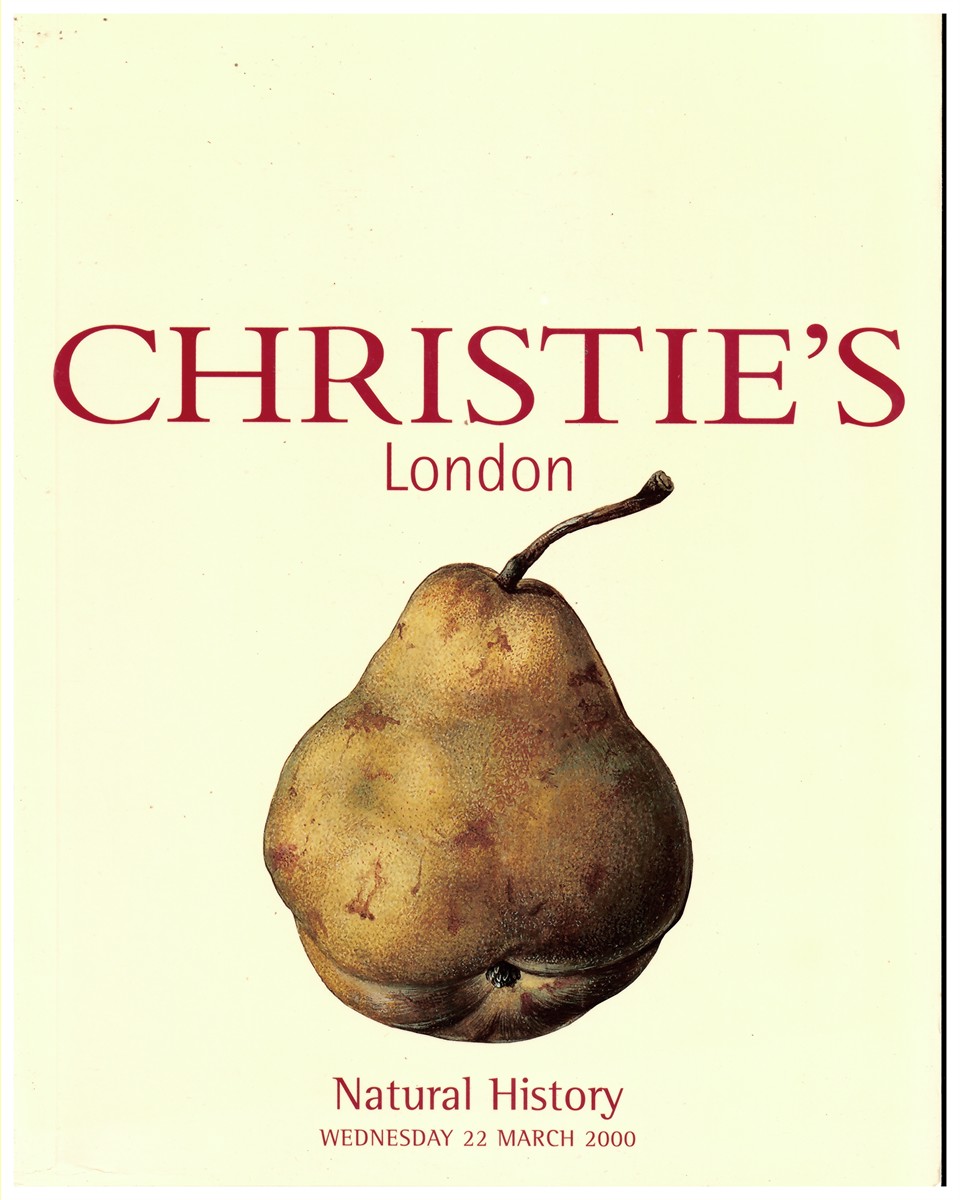 CHRISTIE'S - Natural History. Wednesday 22 March 2000