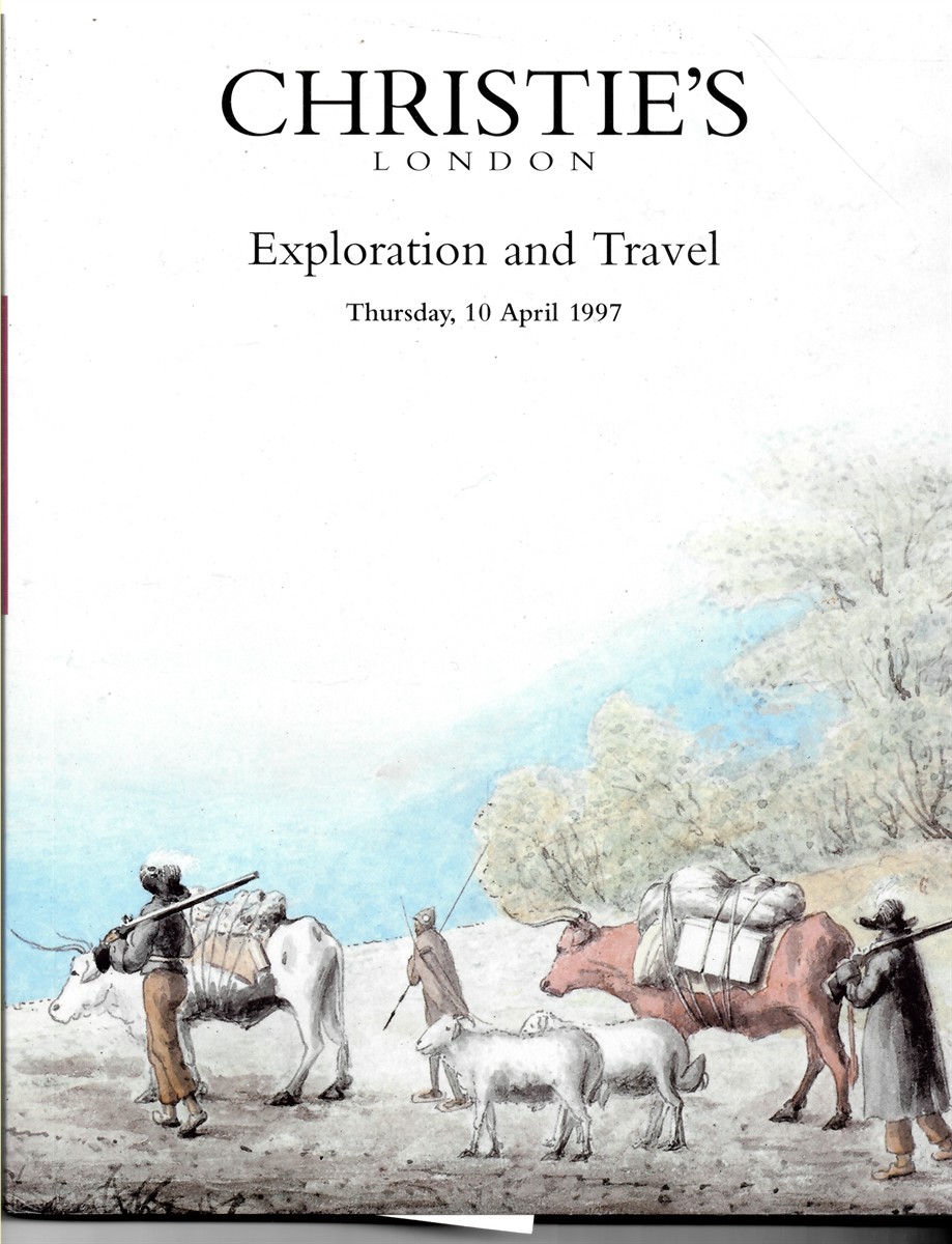 CHRISTIE'S - Exploration and Travel. Friday, 10 April 1997