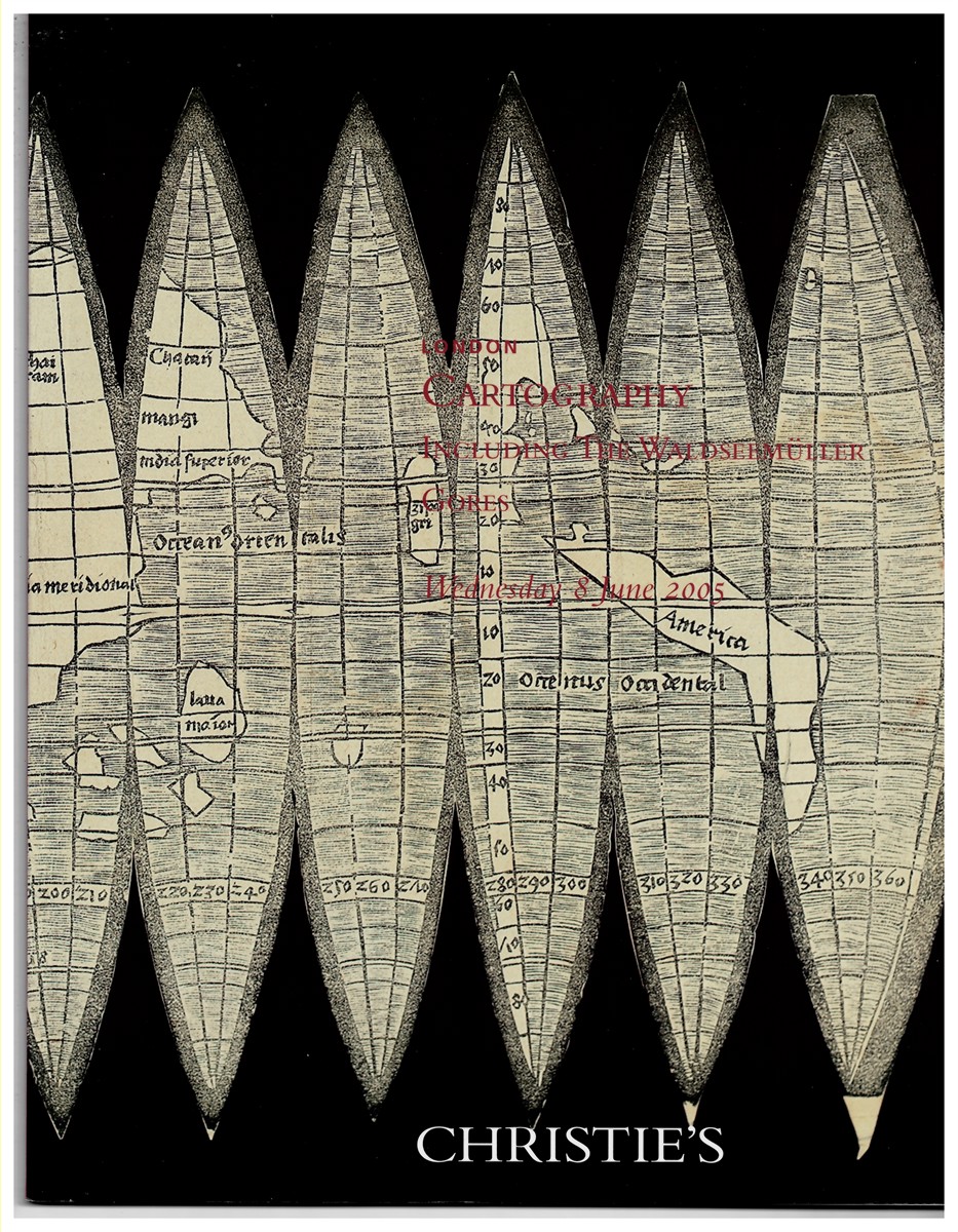 CHRISTIE'S - Cartography Including the WaldseemLler Gores. Wednesday 8 June 2005