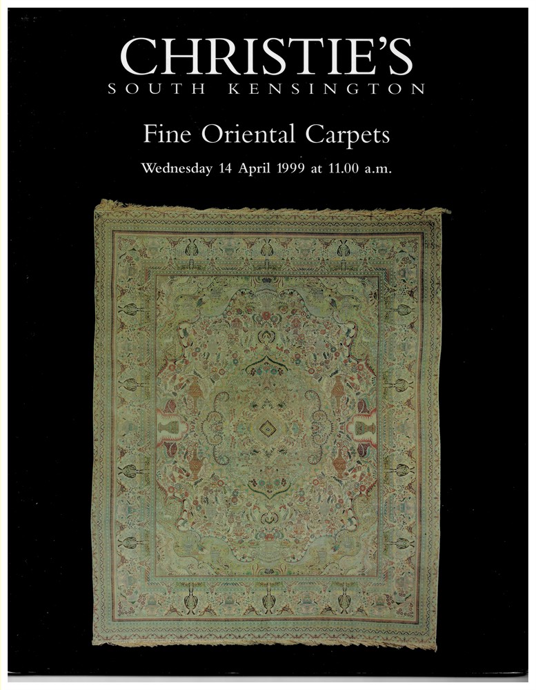CHRISTIE'S SOUTH KENSINGTON - Fine Oriental Carpets. Wednesday 14 April 1999