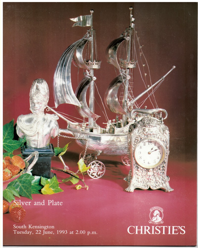 CHRISTIE'S SOUTH KENSINGTON - Silver and Plate. South Kensington Tuesday, 22 June 1993