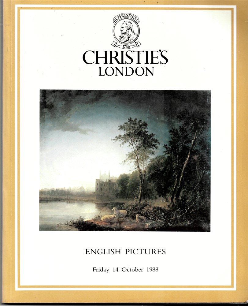 CHRISTIE'S - English Pictures. Friday 14 October 1988