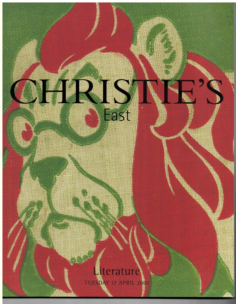 CHRISTIE'S EAST - Literature New York Tuesday 17 April 2001