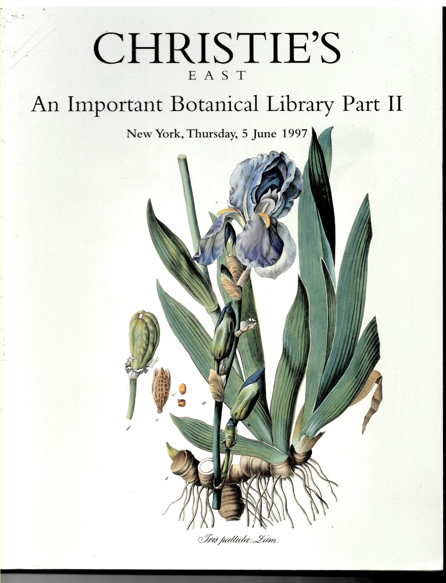 CHRISTIE'S EAST - An Important Botanical Library Part II. New York. Thursday, 5 June 1997