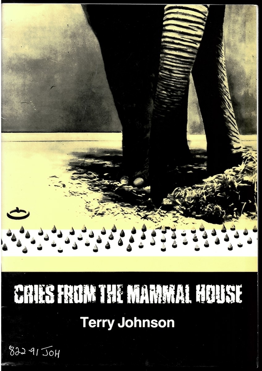 Cries from the Mammal House (The Royal Court Writers Series) Johnson, Terry