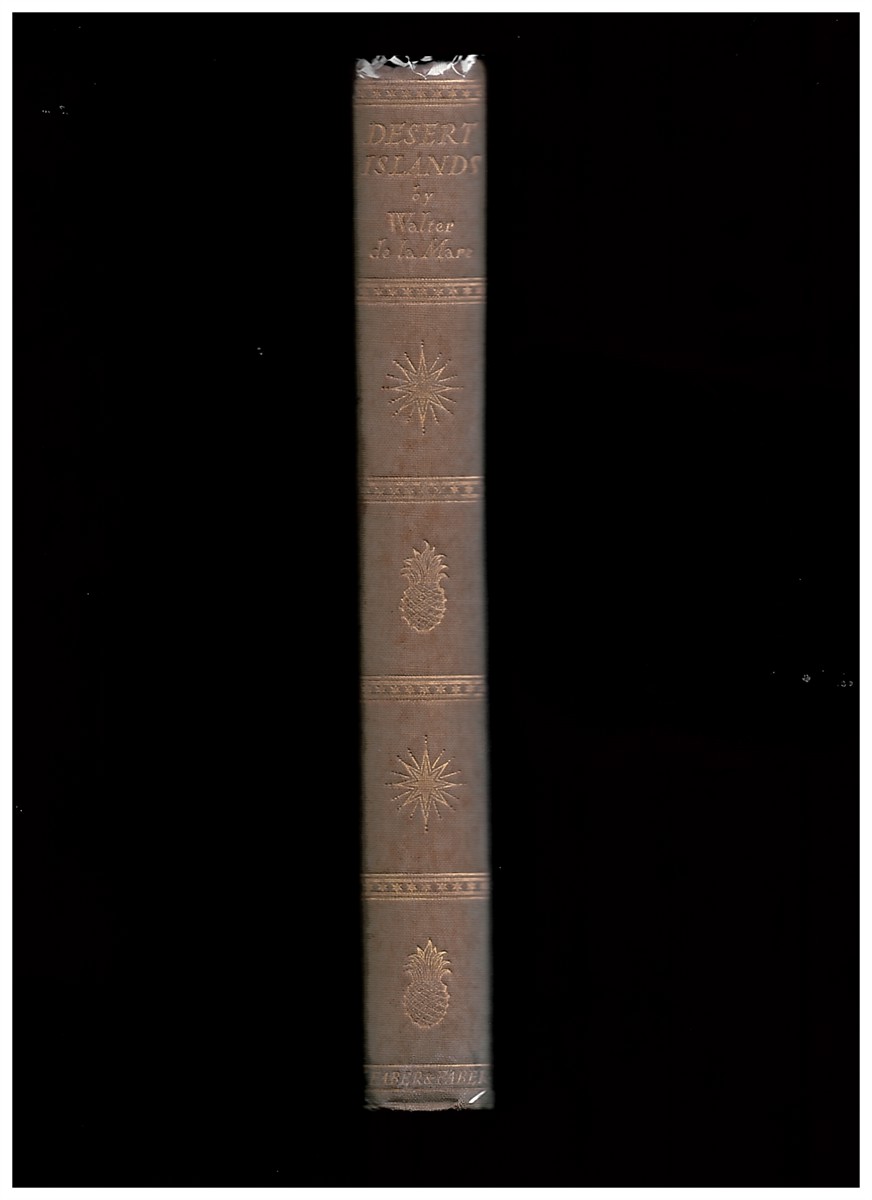 DE LA MARE, WALTER - Desert Island and Robinson Crusoe