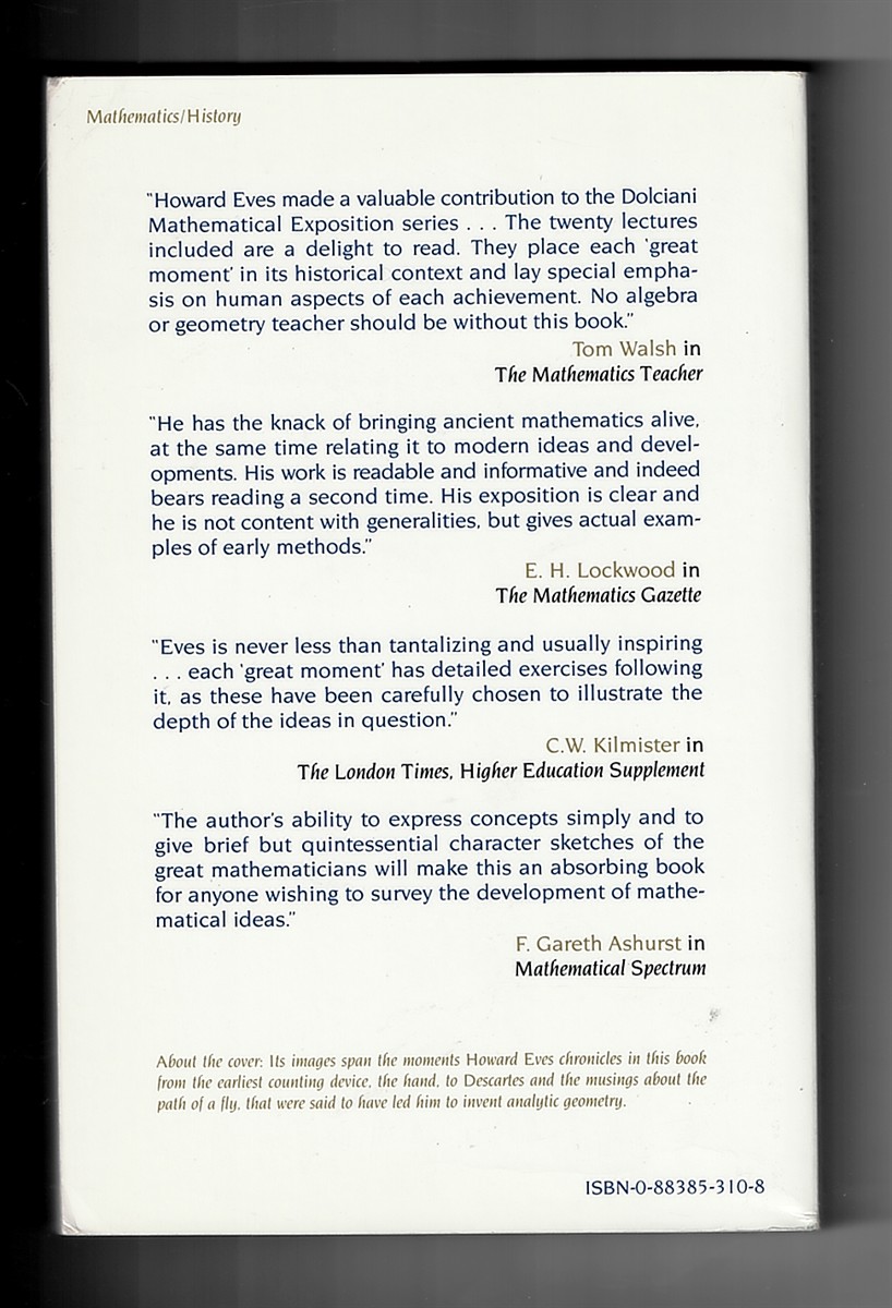 EVES HOWARD - Great Moments in Mathematics