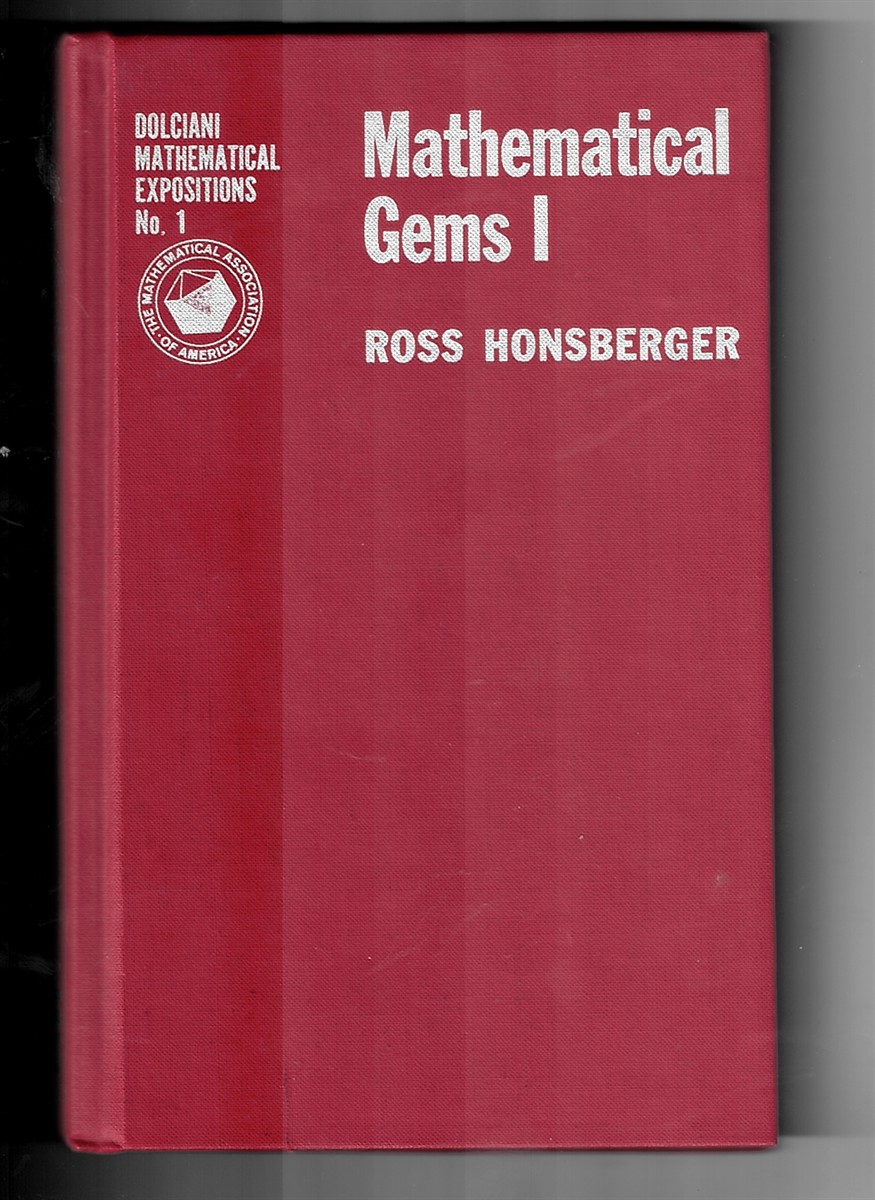 HONSBERGER ROSS - Mathematical Gems I