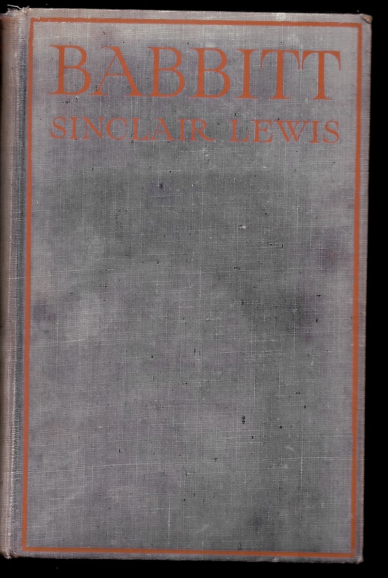 SINCLAIR, LEWIS - Babbitt by Lewis Sinclair