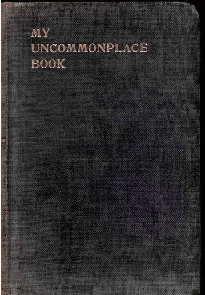 My Uncommonplace Book