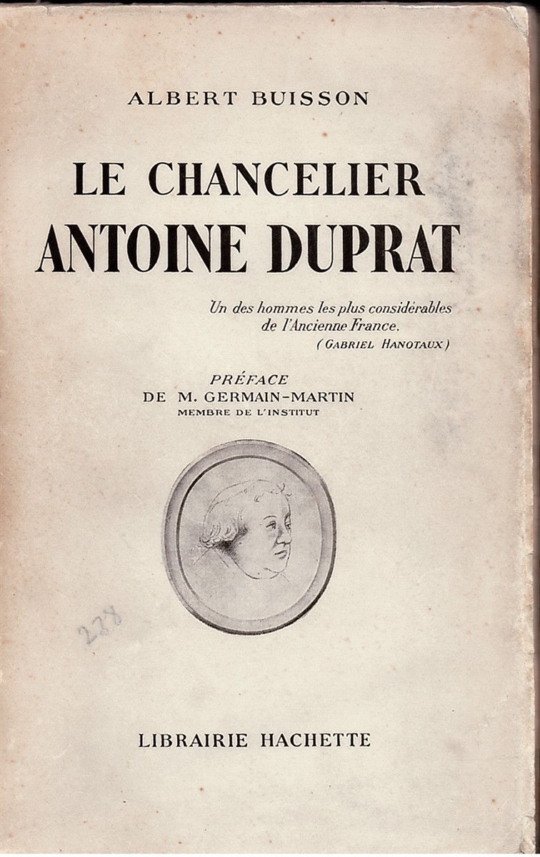 Le Chancelier Antoine Duprat