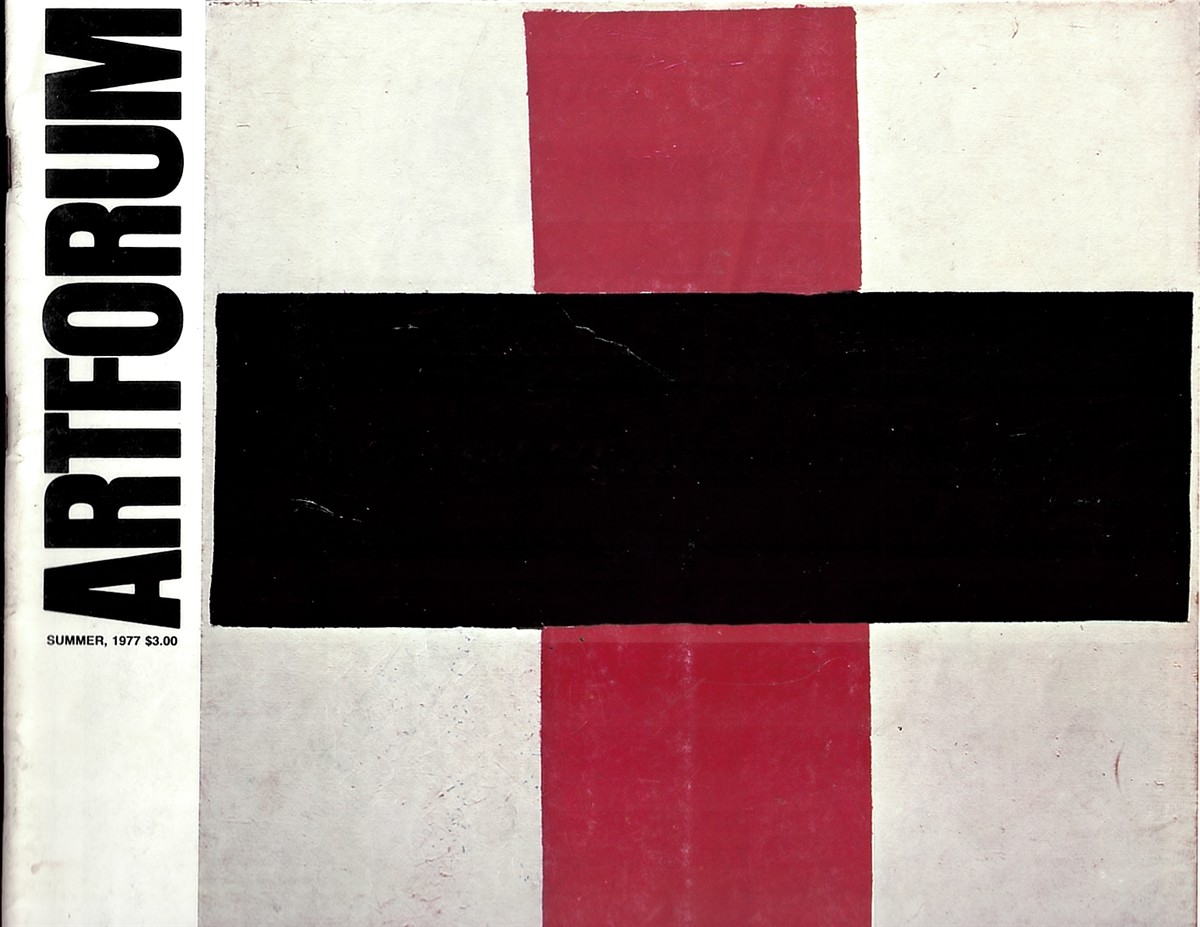 Image for Artforum. Summer, 1977. Artforum. Summer, 1977.
