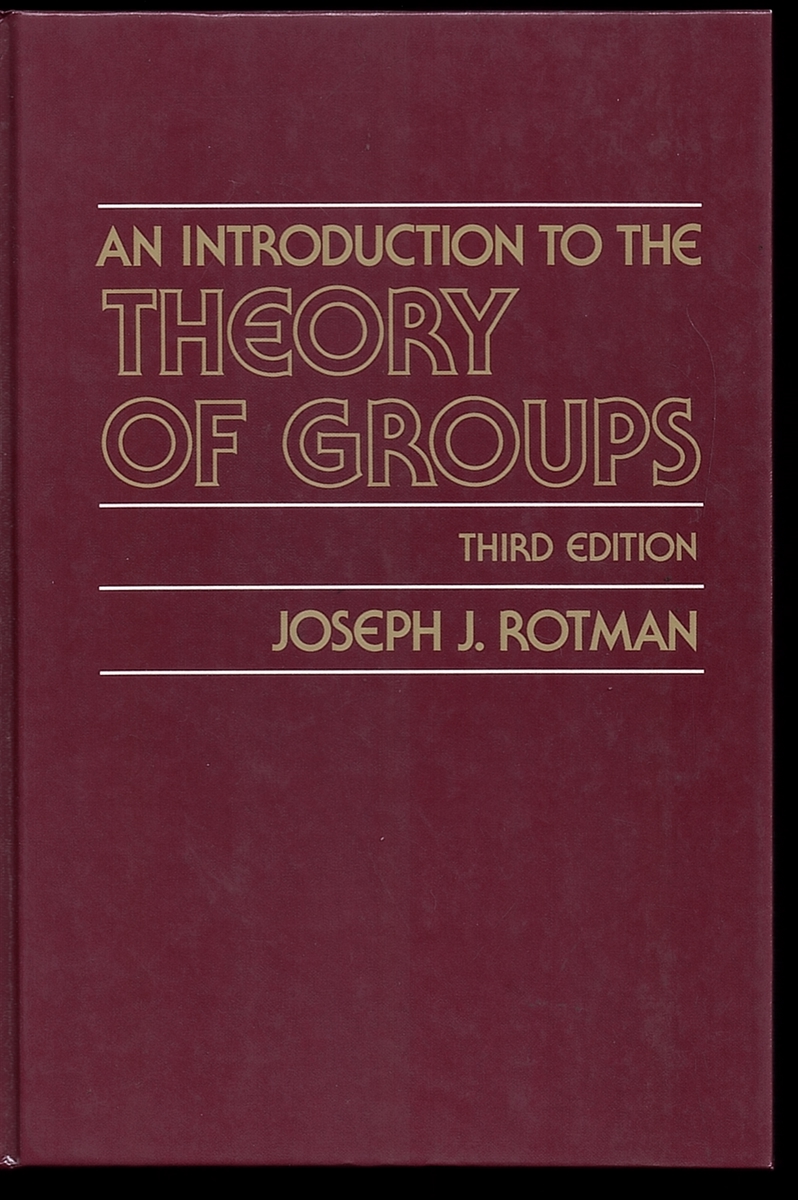 Introduction to the Theory of Groups