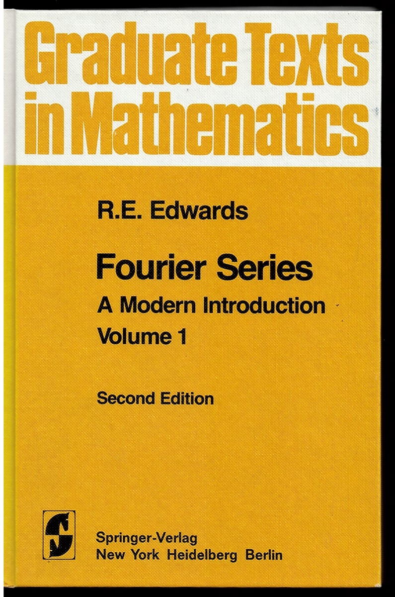 Fourier Series a Modern Introduction - Volume 1
