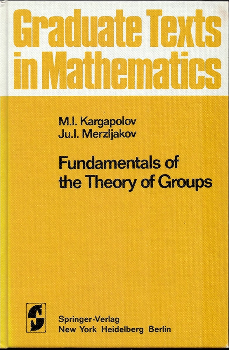Fundementals of the Theory of Groups - Graduate Texts