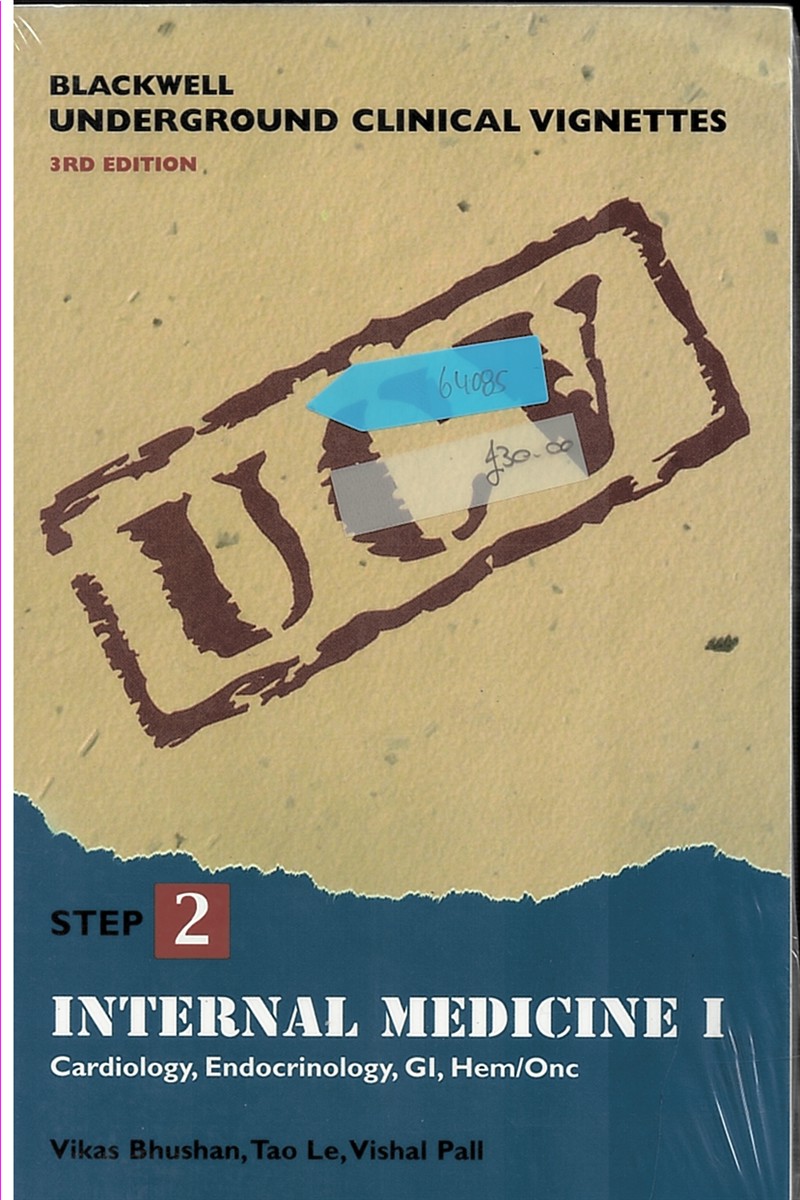 Image for Emergency Medicine: Step 2, Cardiology, Endocrinology, GI, Hem/onc (Blackwell Underground Clinical Vignettes) Emergency Medicine: Step 2, Cardiology, Endocrinology, GI, Hem/onc (Blackwell Underground Clinical Vignettes)