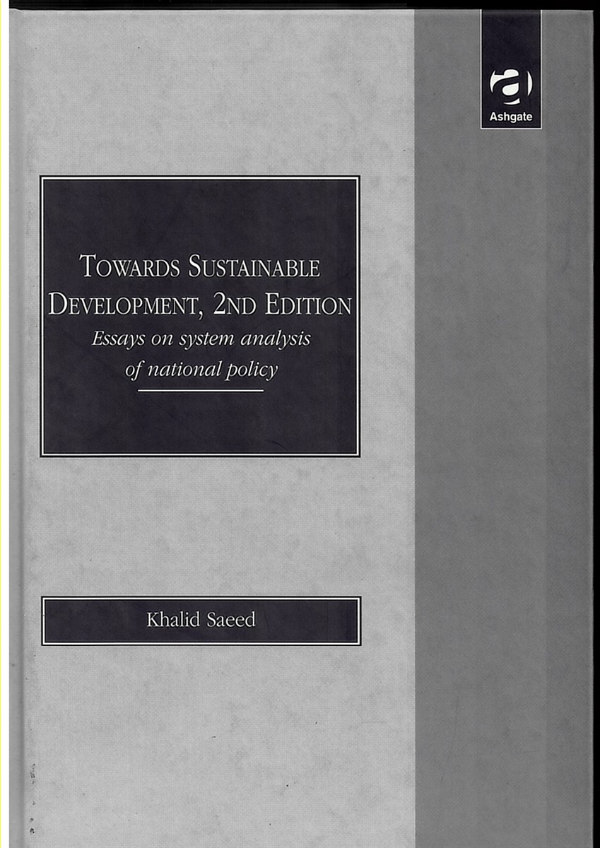 Towards Sustainable Development: Essays on System Analysis of National Policy