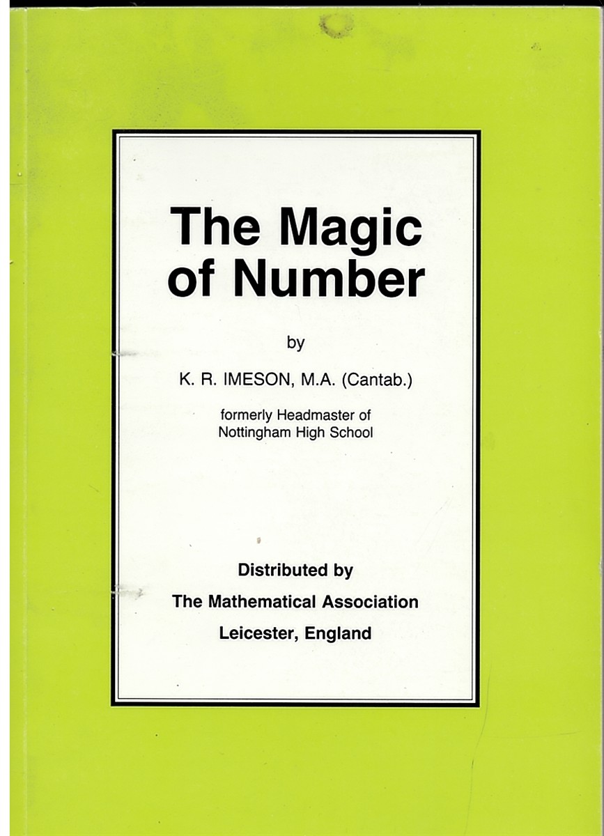 Image for The Magic of Number The Magic of Number