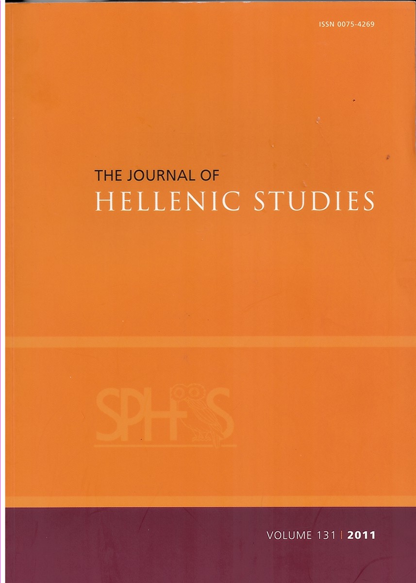 The Journal of Hellenic Studies Volume 131 - 2011