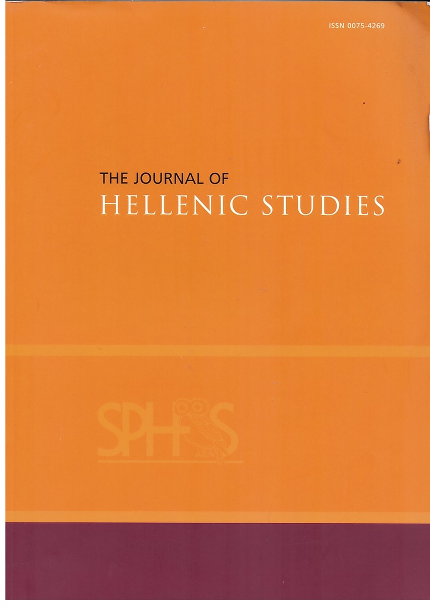 The Journal of Hellenic Studies Volume 132 - 2012