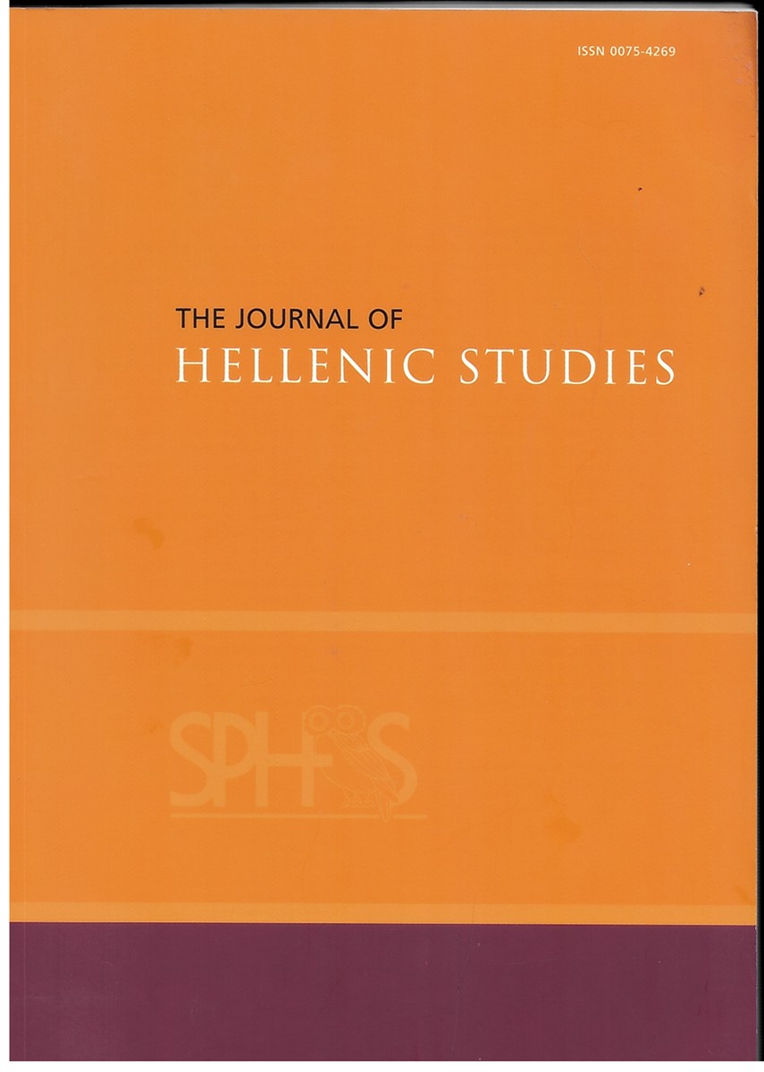 The Journal of Hellenic Studies Volume 135 - 2015