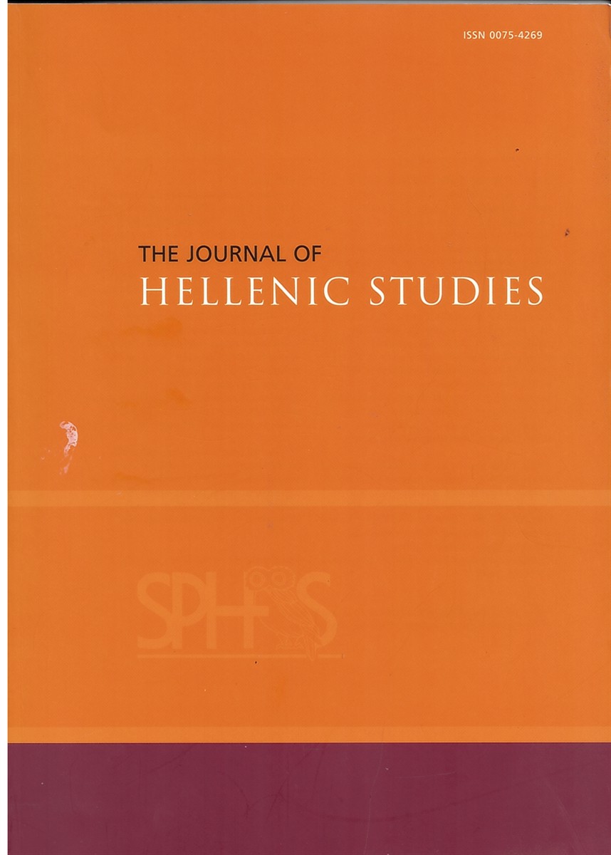The Journal of Hellenic Studies Volume 136 - 2016