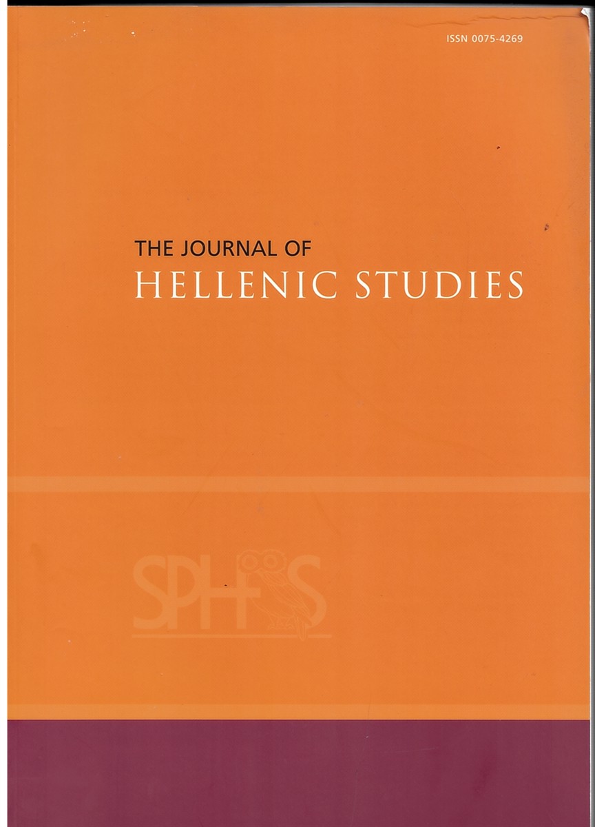 The Journal of Hellenic Studies Volume 137 - 2017