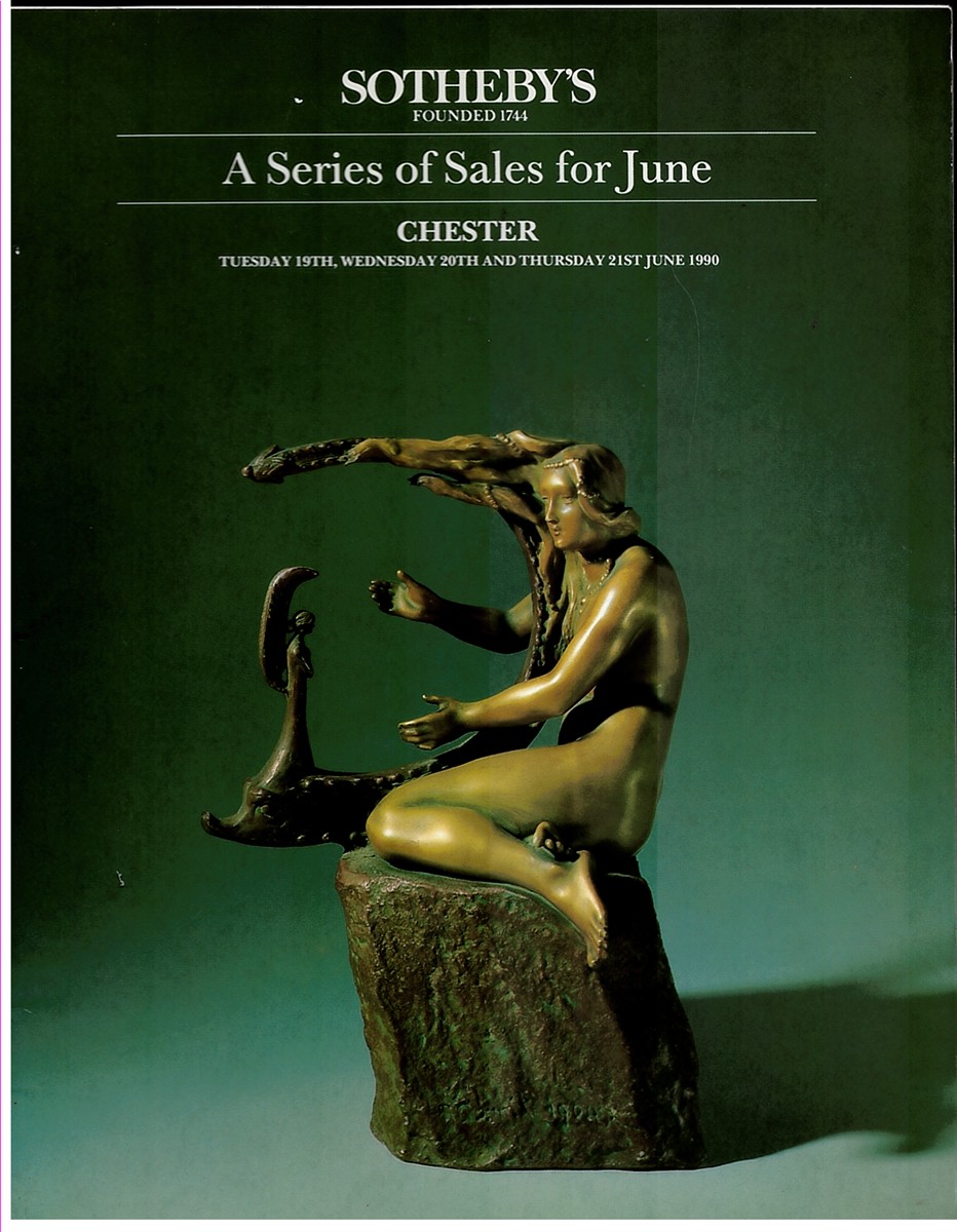 Sotheby's: a Series of Sales for June (Chester Tuesday 19th, Wednesday 20th and Thursday 21st June 1990)