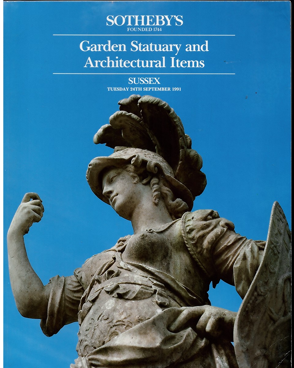 Sotheby's: Garden Statuary and Architectural Items (Sussex, Tuesday 24th September 1991)