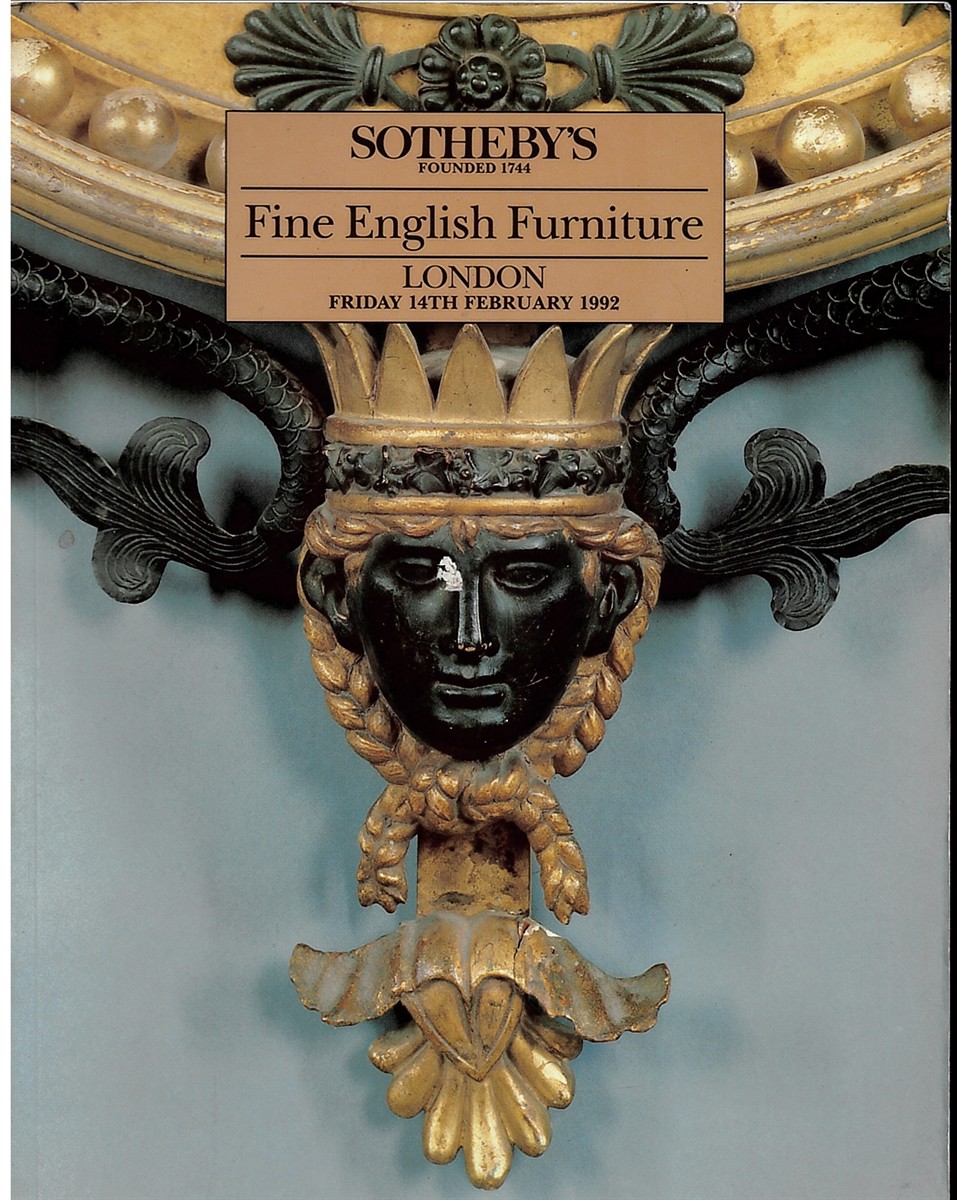 Sotheby's: Fine English Furniture (London: Friday 14th February 1992)