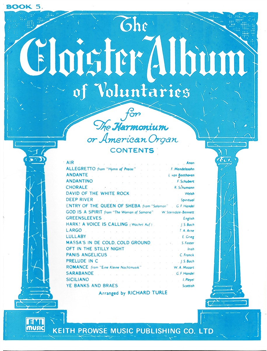 The Cloister Album for Voluntaries for the Harmonium or American Organ. Book 5.