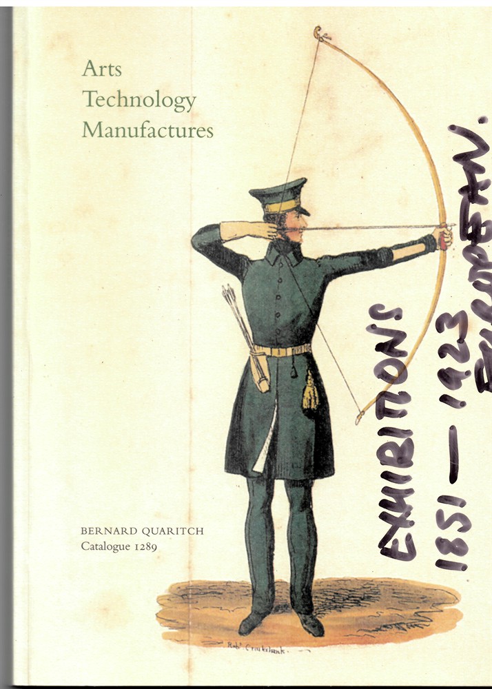 BERNARD QUADRITCH - Arts Technology Manufactures: Catalogue 1289