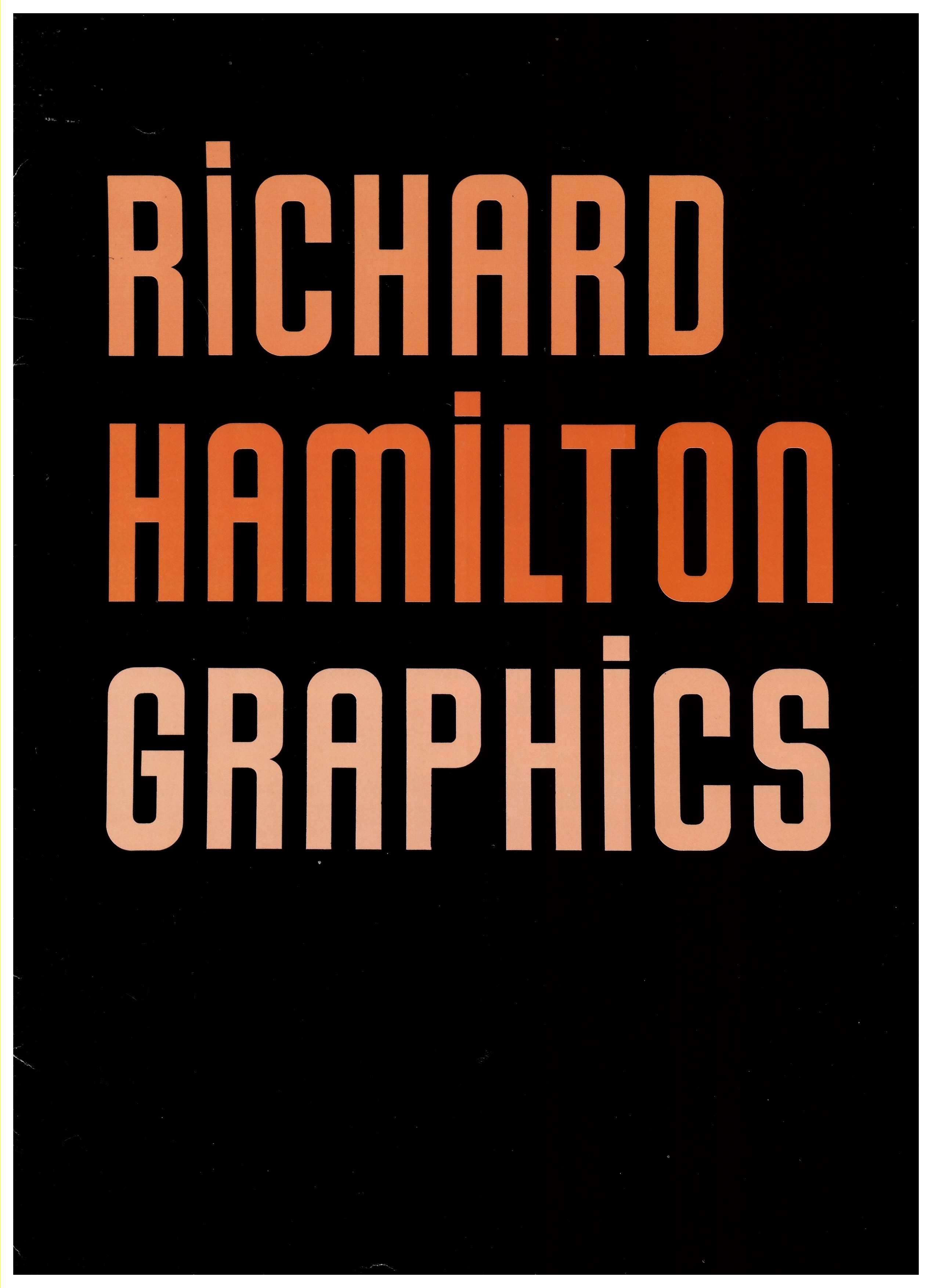 SCOTTISH ARTS COUNCIL - Richard Hamilton: Graphics