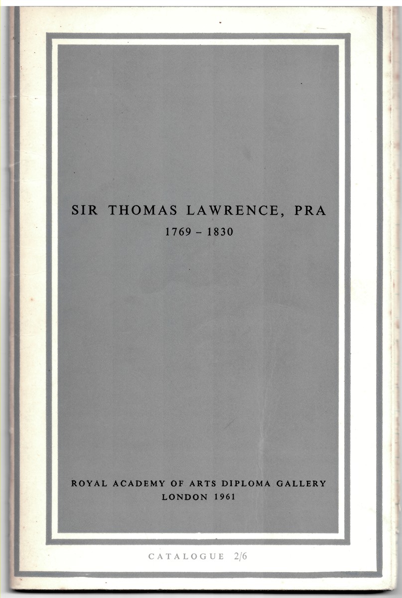 NO AUTHOR - Sir Thomas Lawrence 1769-1830