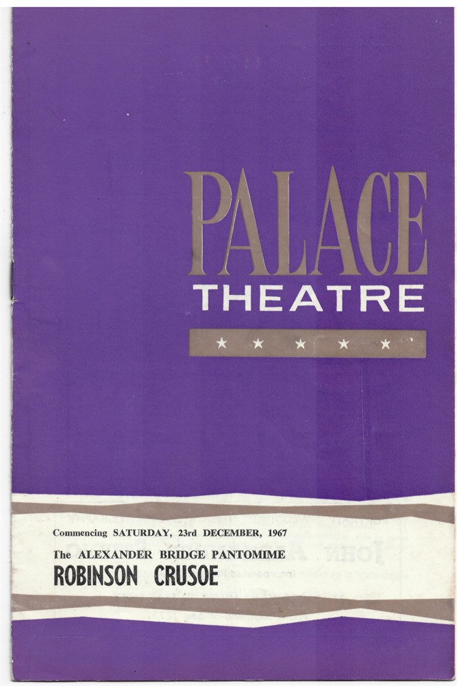 NO AUTHOR - Palace Theatre: Robinson Crusoe