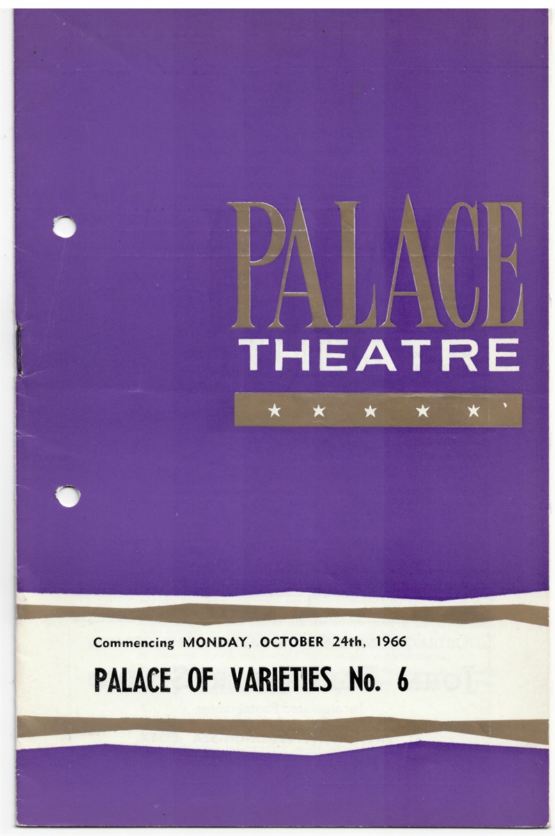 NO AUTHOR - Palace Theatre: Palace of Varieties (No. 6)