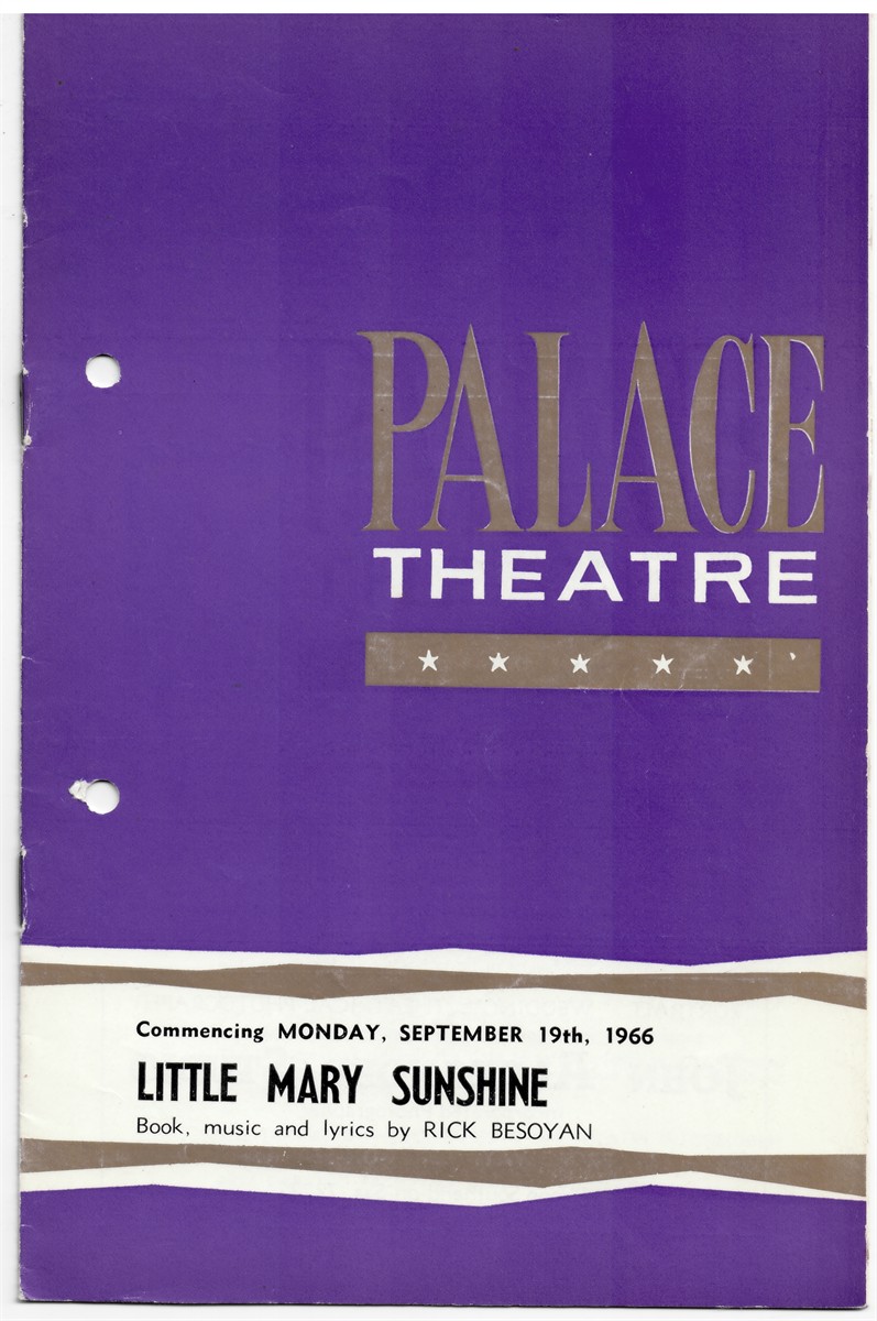 NO AUTHOR - Palace Theatre: Little Mary Sunshine